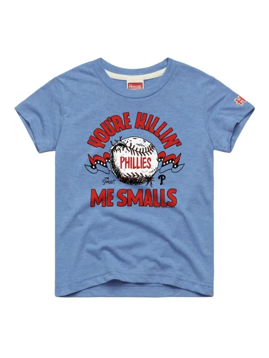 Футболка с коротким рукавом Philadelphia Phillies x The Sandlot Tri-Blend Homage