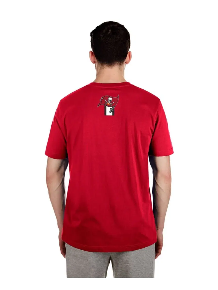 Футболка с принтом Tampa Bay Buccaneers 3rd Down High Density Print New Era — изображение 3 из 5, красный
