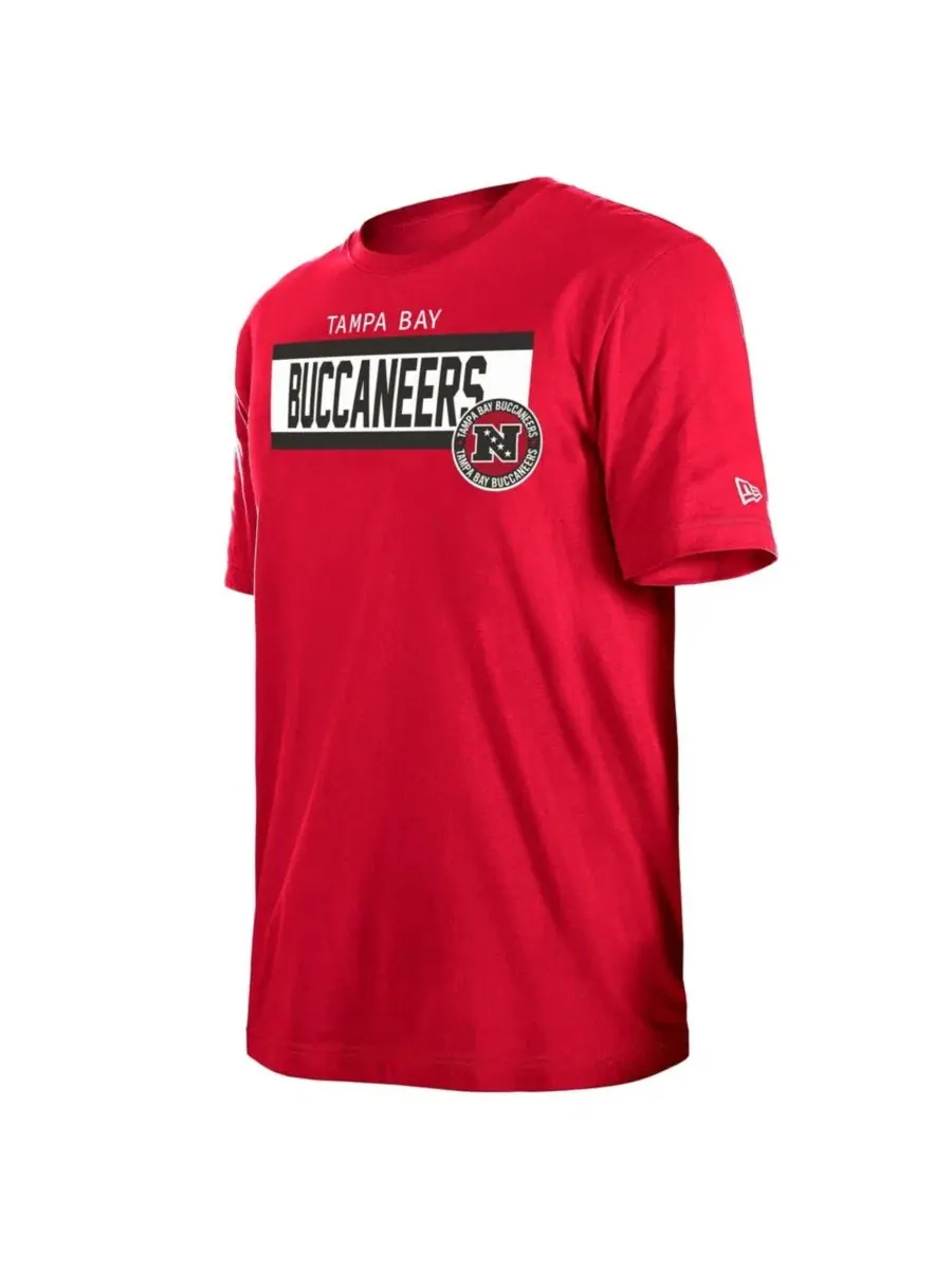 Футболка с принтом Tampa Bay Buccaneers 3rd Down High Density Print New Era — изображение 4 из 5, красный