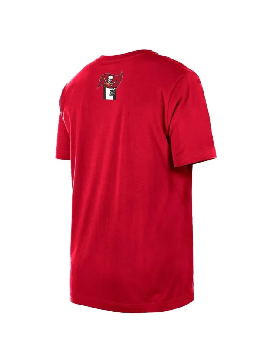 Футболка с принтом Tampa Bay Buccaneers 3rd Down High Density Print New Era — изображение 5 из 5, красный