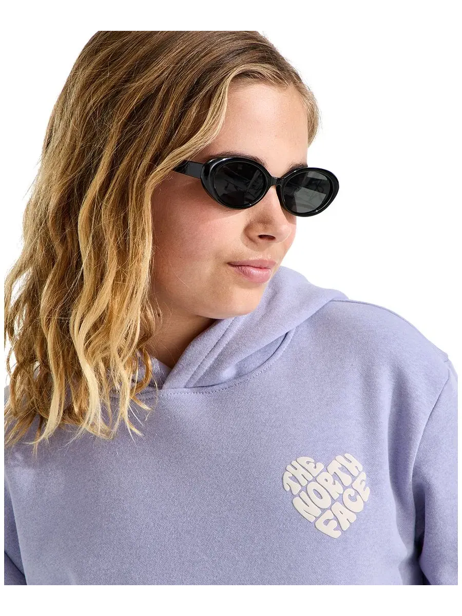 Худи свободного кроя с принтом The North Face, Pale Plum — изображение 2 из 3