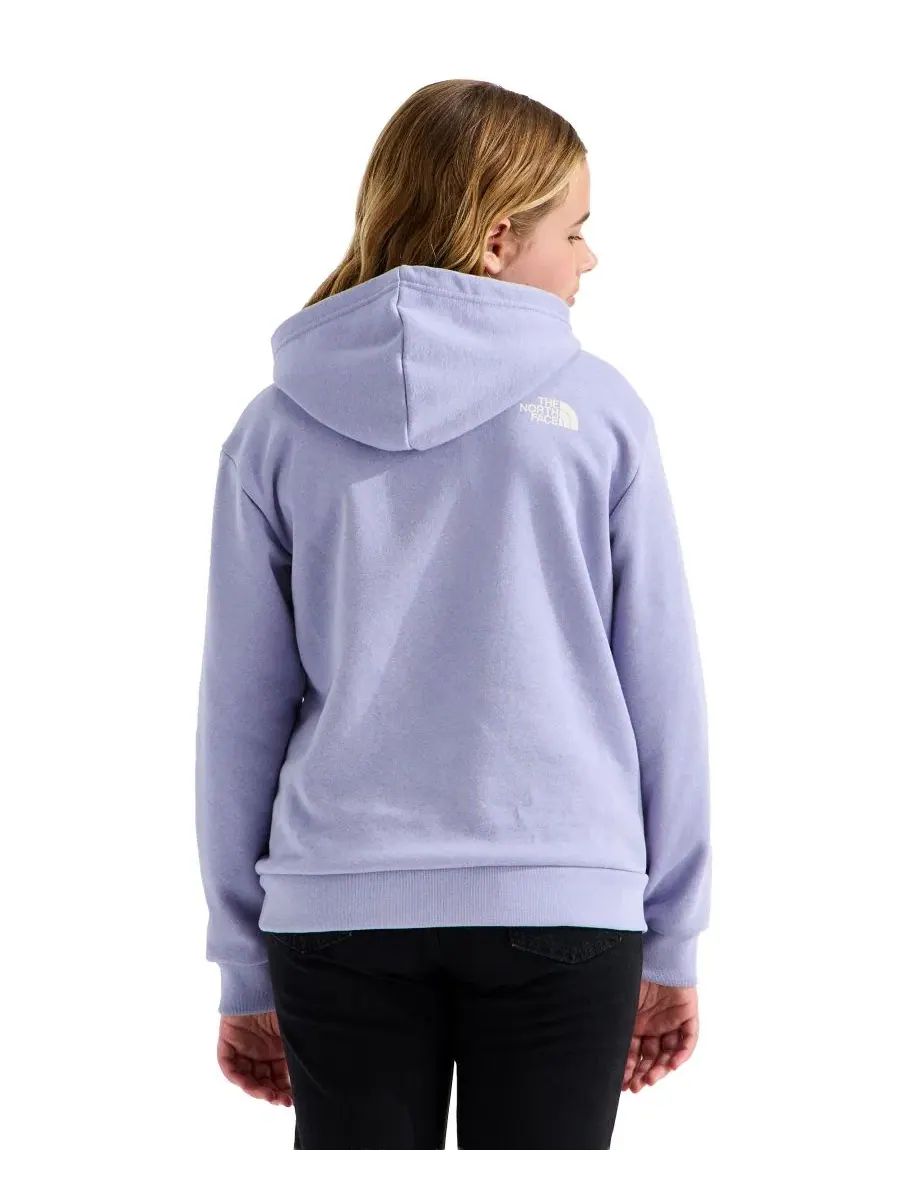 Худи свободного кроя с принтом The North Face, Pale Plum — изображение 3 из 3