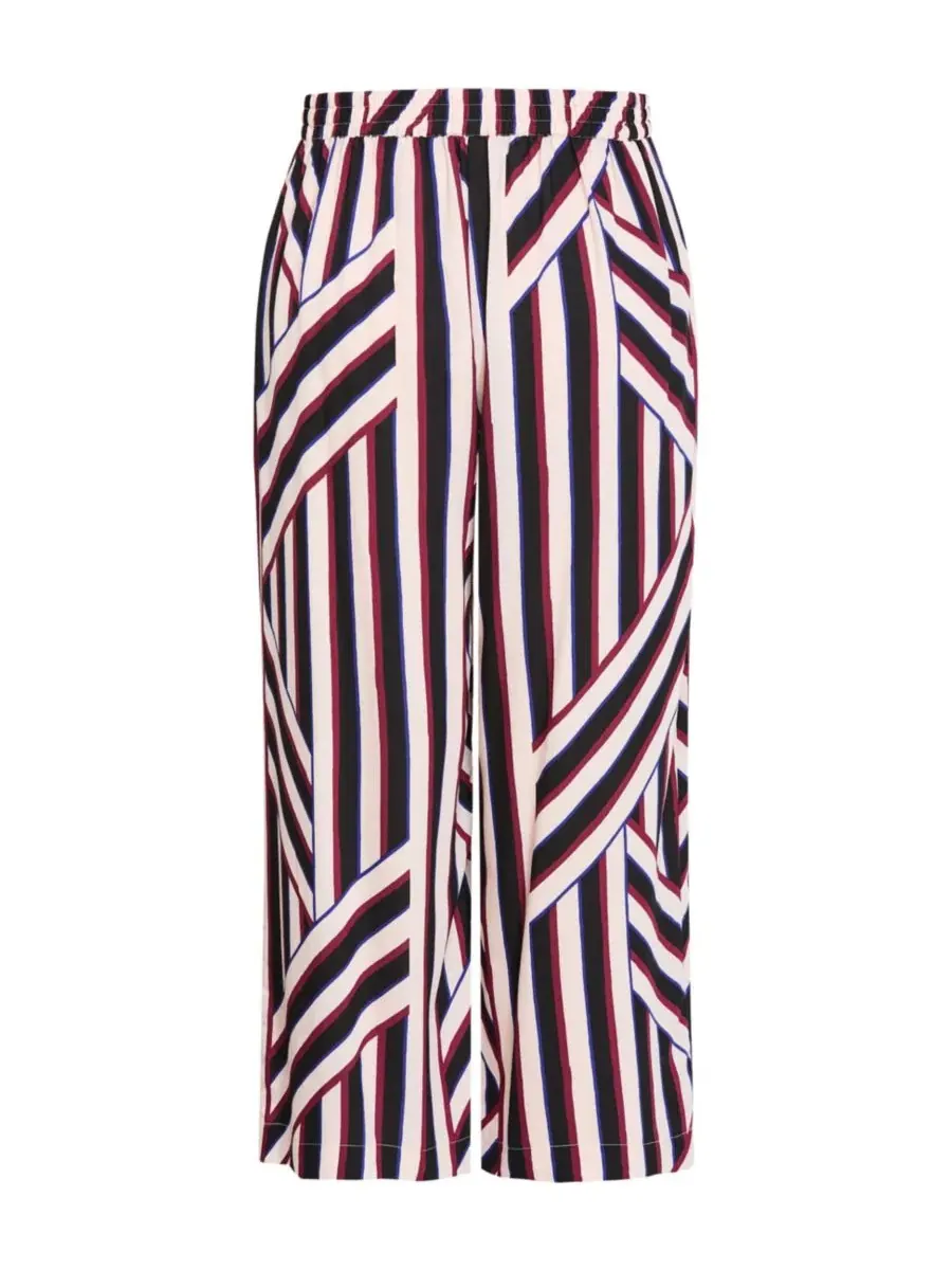 Брюки широкие на резинке Haylee Pull-On Wide-Leg Stripe CITY CHIC, Timeless Stripe — изображение 5 из 5