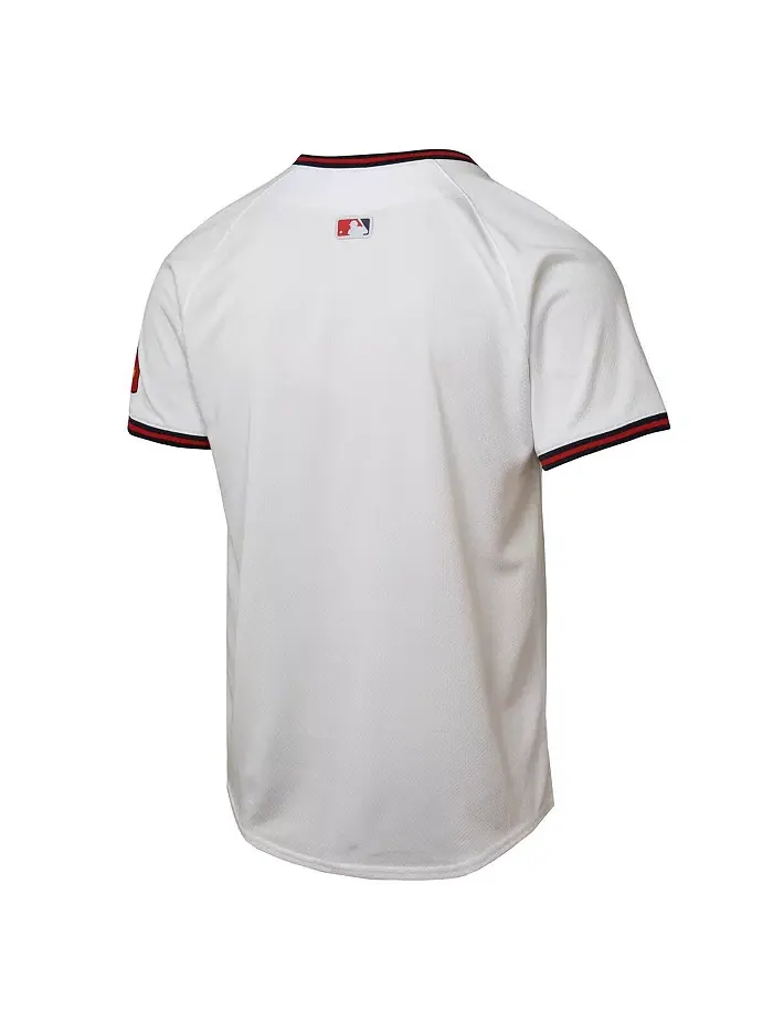 Футболка Big Boys and Girls White Los Angeles Angels Alternate 2 Limited Jersey Nike — изображение 3 из 3