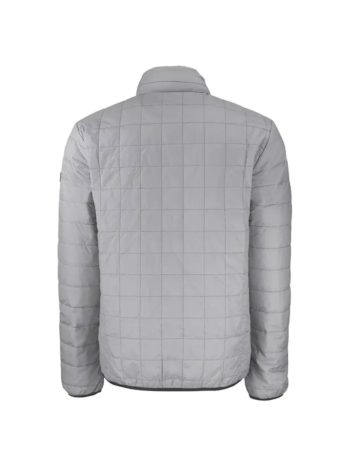 Мужская серая утепленная пуховая куртка Buffalo Bills Big Tall Rainier PrimaLoft Eco с молнией по — изображение 2 из 3