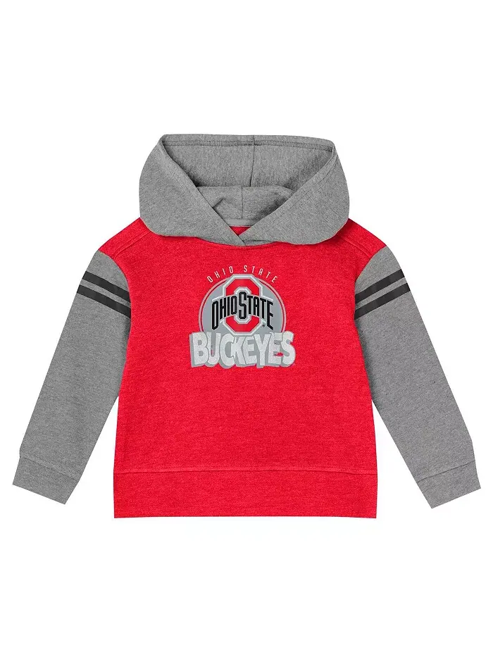 Комплект из двух предметов для девочек дошкольного возраста Scarlet Ohio State Buckeyes Preschool — изображение 5 из 5