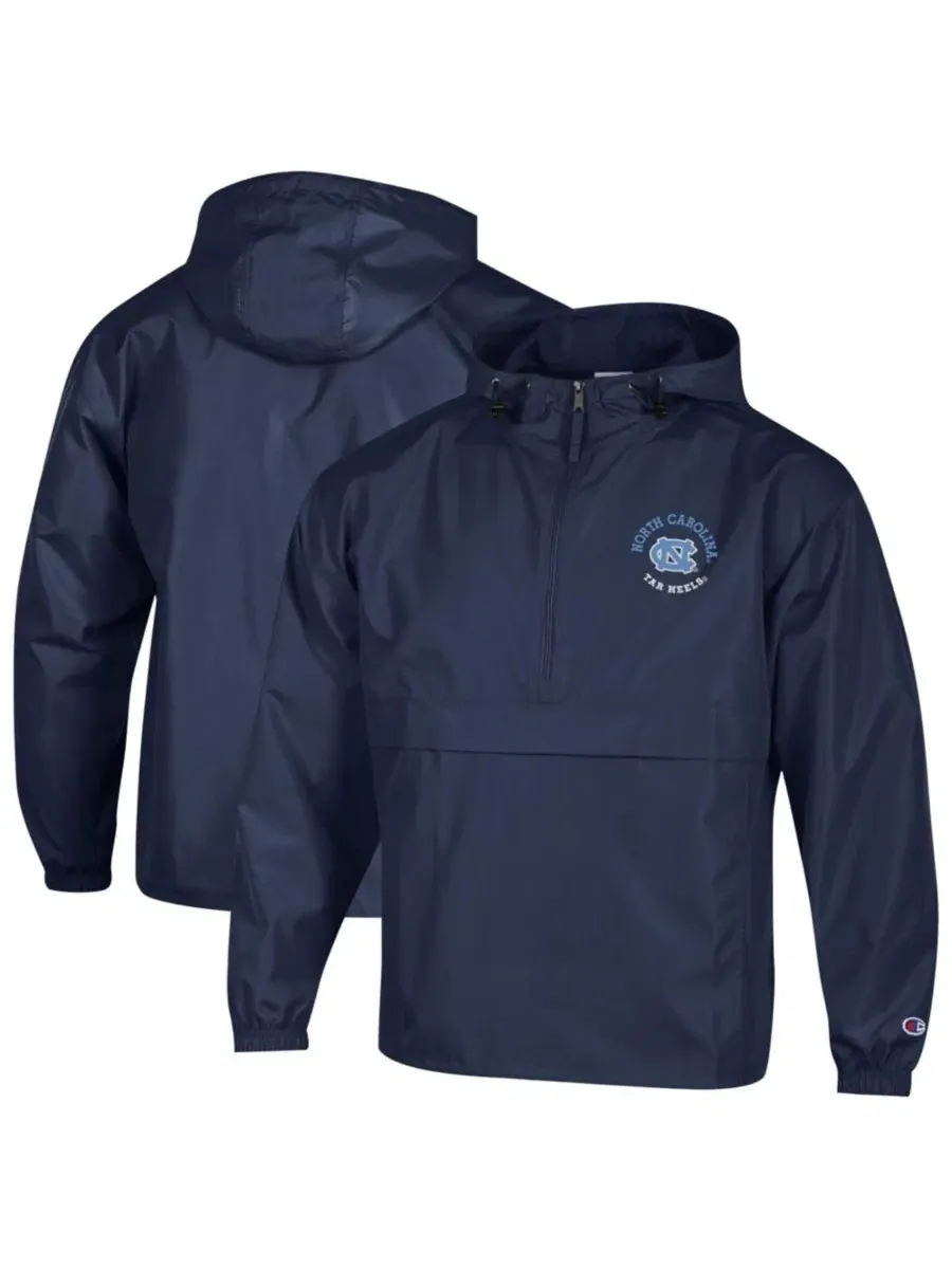 Ветровка-ползунок Champion Packable Hooded Windbreaker Half-Zip Jacket