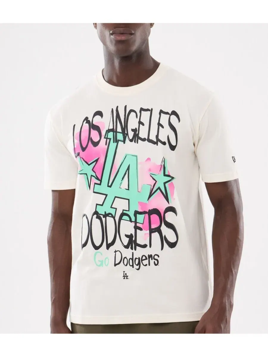 Футболка с принтом New York Yankees Lifestyle Punk Core New Era — изображение 3 из 4, бежевый
