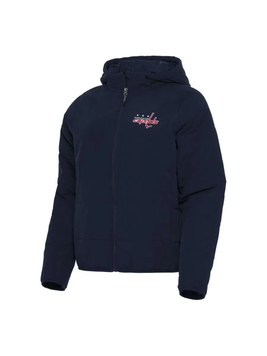Женская куртка-пуховик с капюшоном Universe Full-Zip Navy Antigua