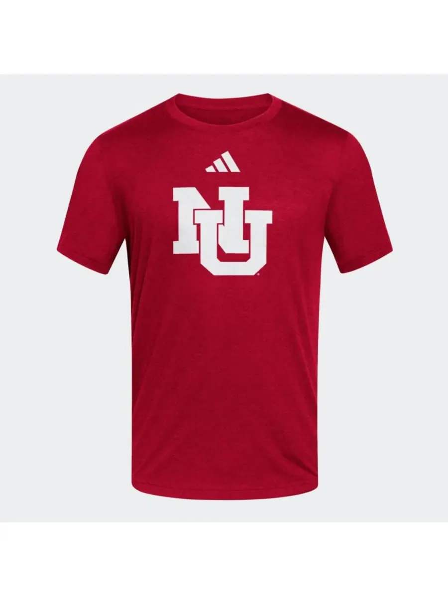 Футболка с принтом Nebraska Huskers Vault Blend adidas
