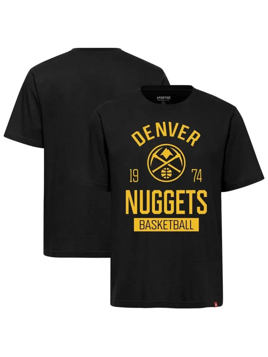 Футболка с принтом Denver Nuggets Duke Premium Sportiqe