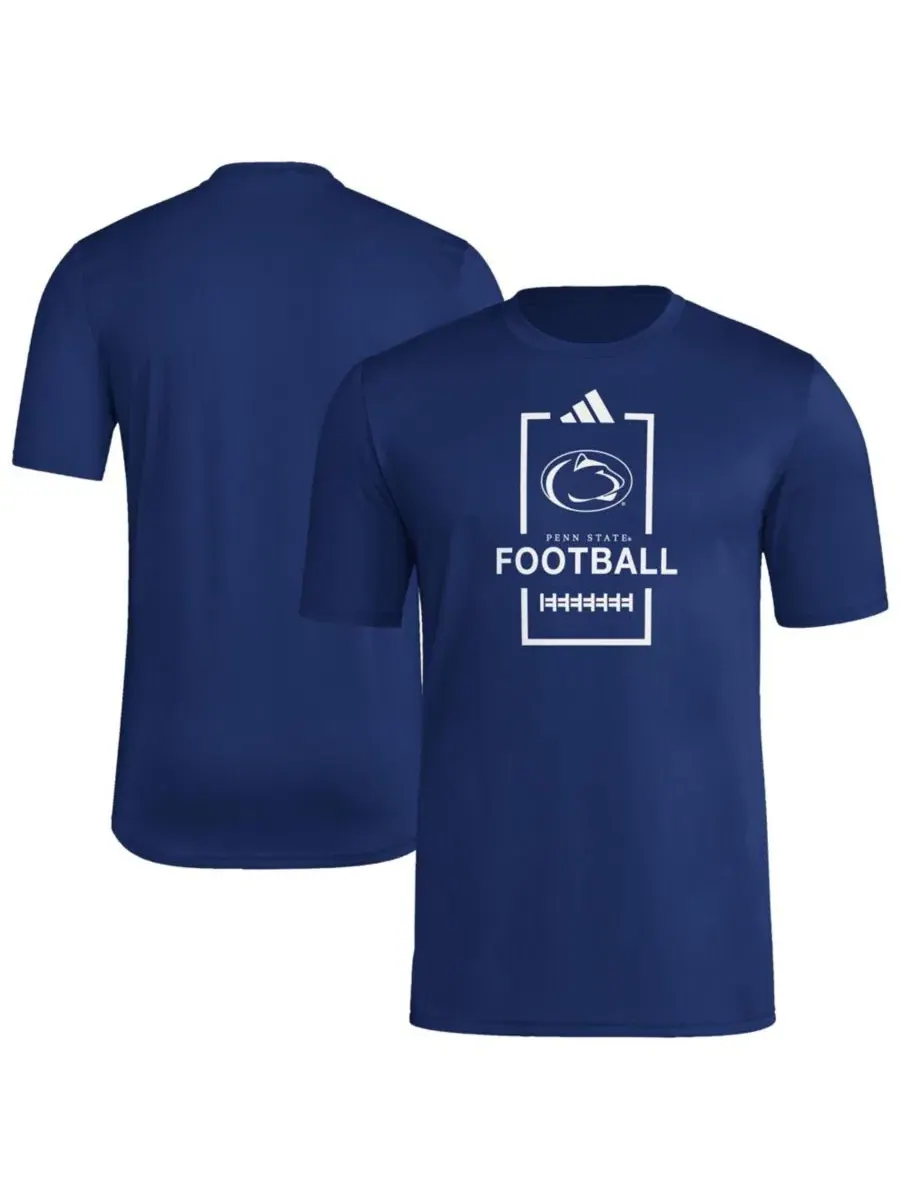 Футболка полиэстеровая с коротким рукавом Penn State Nittany Lions adidas