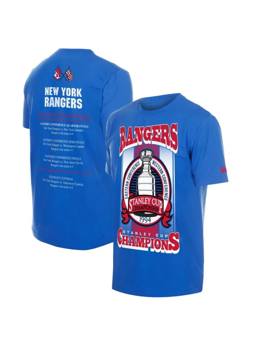 Футболка с графикой New York Rangers Stanley Cup Trophy New Era