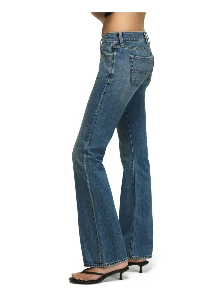 Джинсы-клеш с заниженной посадкой Lil Maggie Lucky Brand, Whatever! Wash — изображение 3 из 6