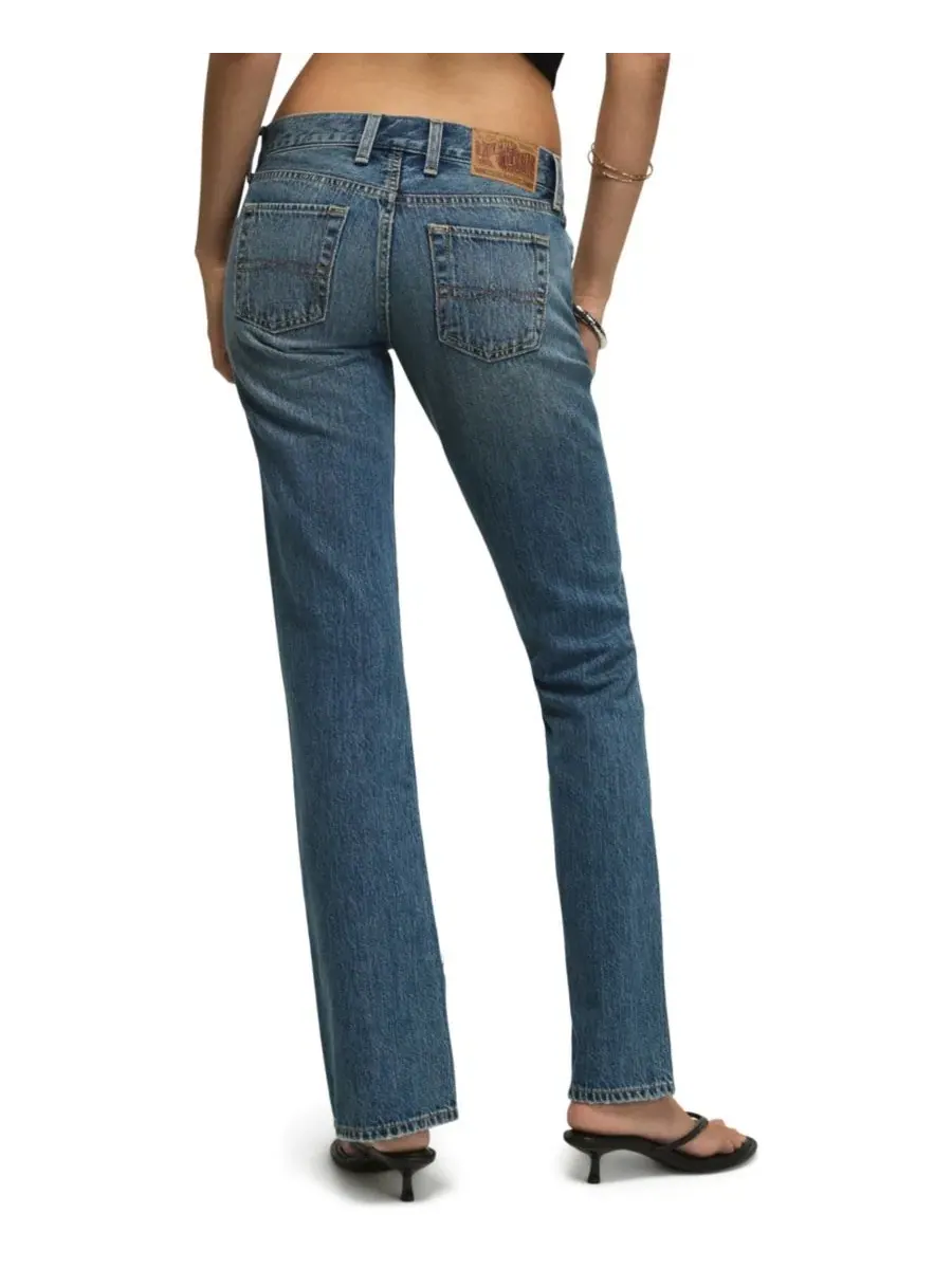 Джинсы-клеш с заниженной посадкой Lil Maggie Lucky Brand, Whatever! Wash — изображение 6 из 6