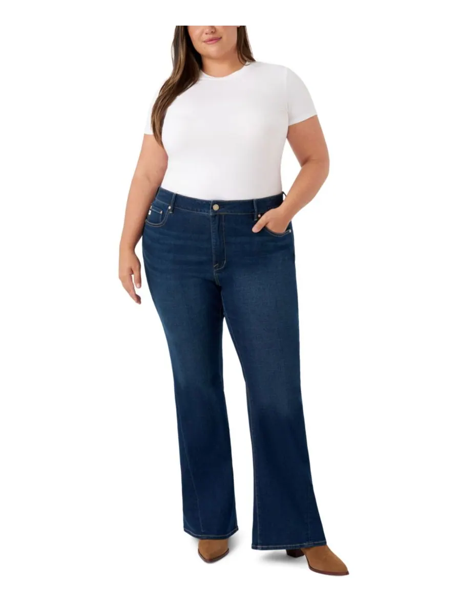Джинсы-клеш Plus Size Generation Seven7, London Dark Wash