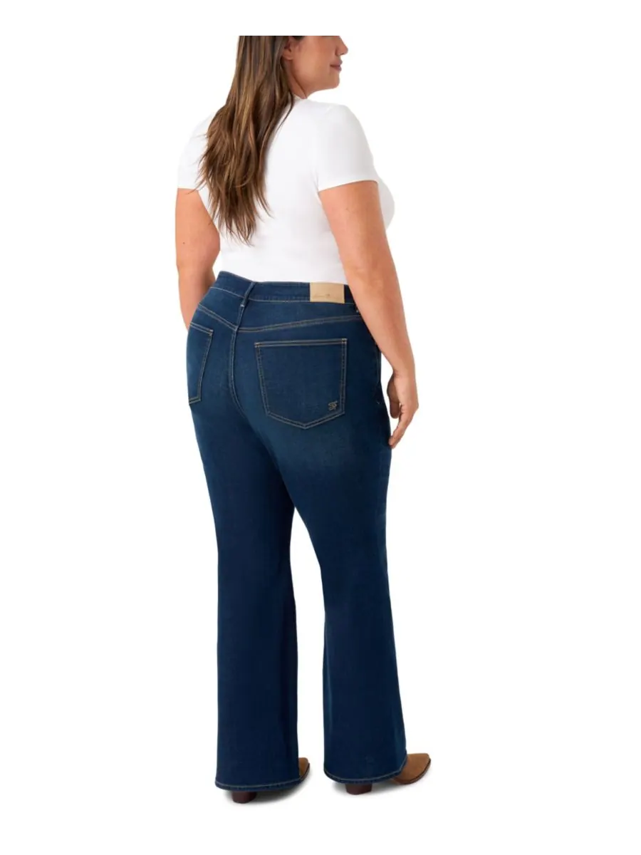 Джинсы-клеш Plus Size Generation Seven7, London Dark Wash — изображение 4 из 5