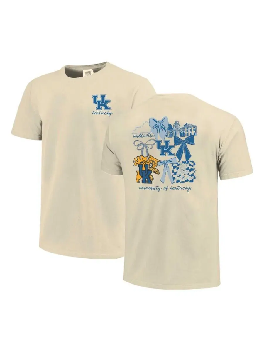Футболка с принтом Kentucky Wildcats Comfort Colors Coquette Image One