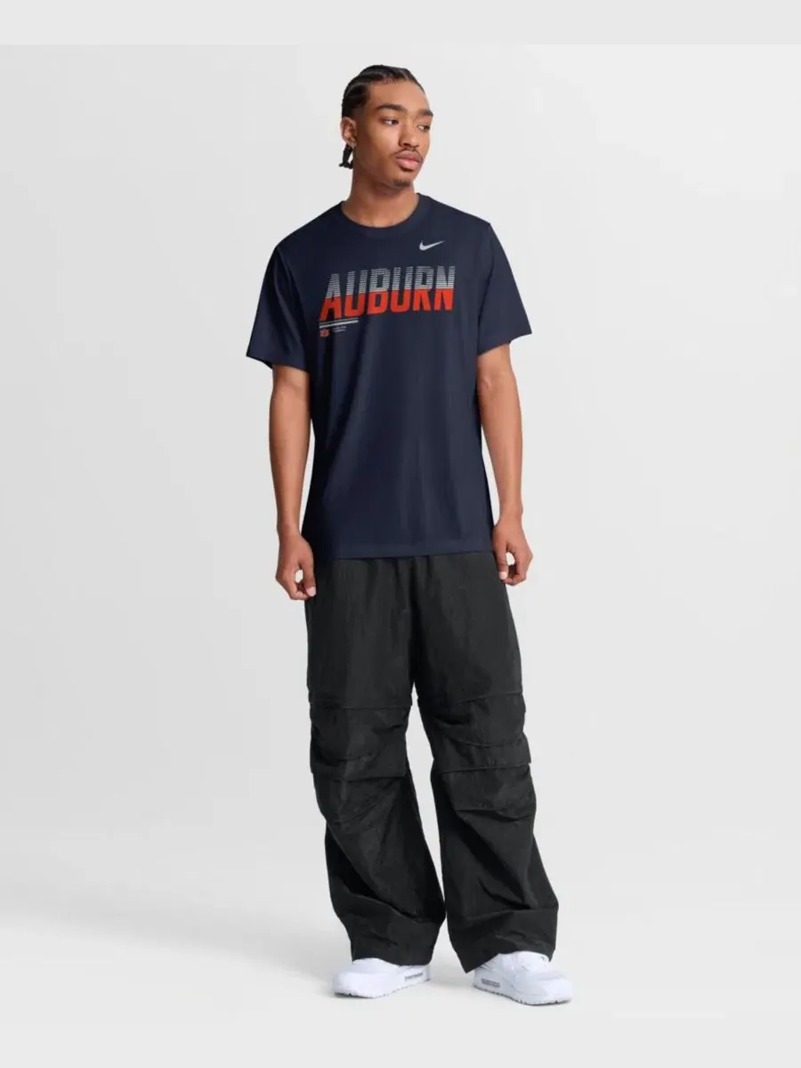 Футболка Nike Auburn Tigers Sideline Legend Dri-FIT — изображение 5 из 5, темно-синий