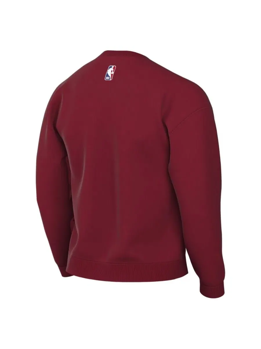 Свитшот с принтом Statement Edition Miami Heat Jordan — изображение 2 из 3, красный