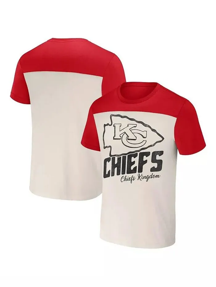 Мужская коллекция Nfl X Darius Rucker от Cream Kansas City Chiefs, цветная футболка Fanatics — изображение 3 из 4