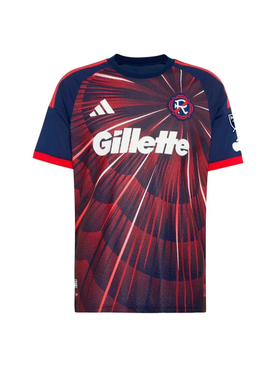 Футбольная футболка Carles Gil New England Revolution 2026 Independence Day On-Field Authentic — изображение 3 из 3, синий