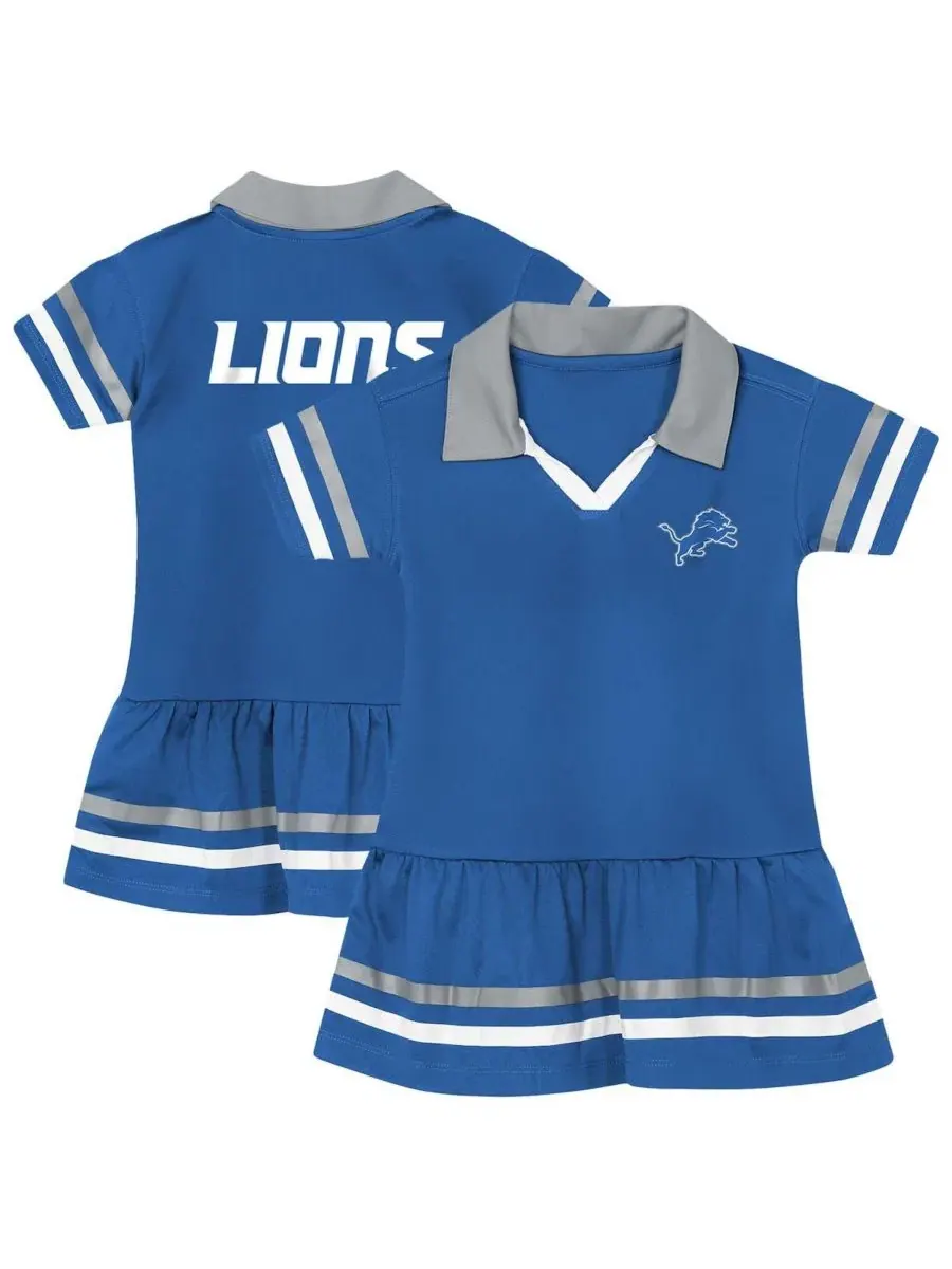 Платье-трапеция с принтом Star Player, Detroit Lions Outerstuff