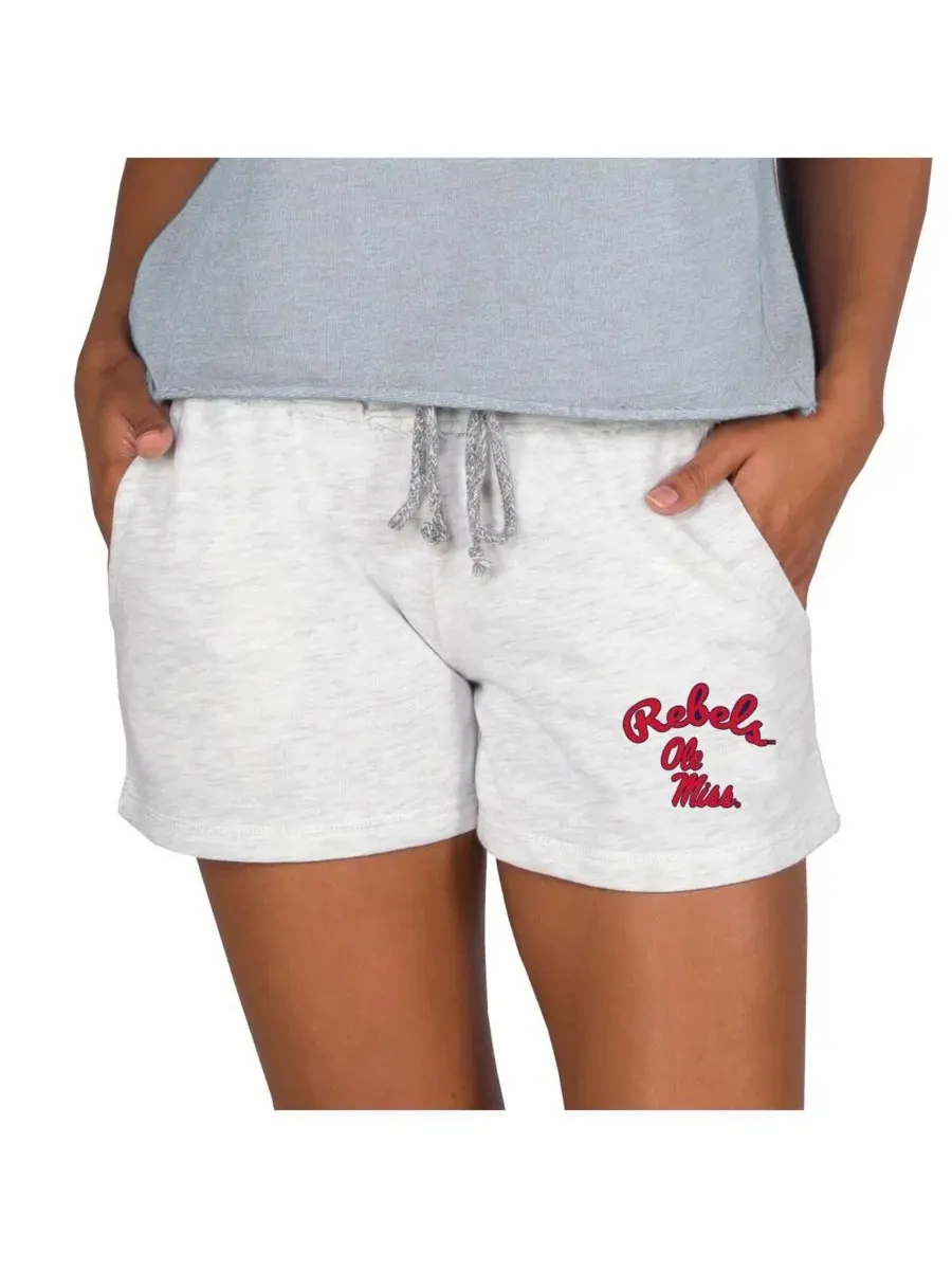 Шорты с принтом Ole Miss Rebels Mainstream French Terry Tri-Blend Concepts Sport