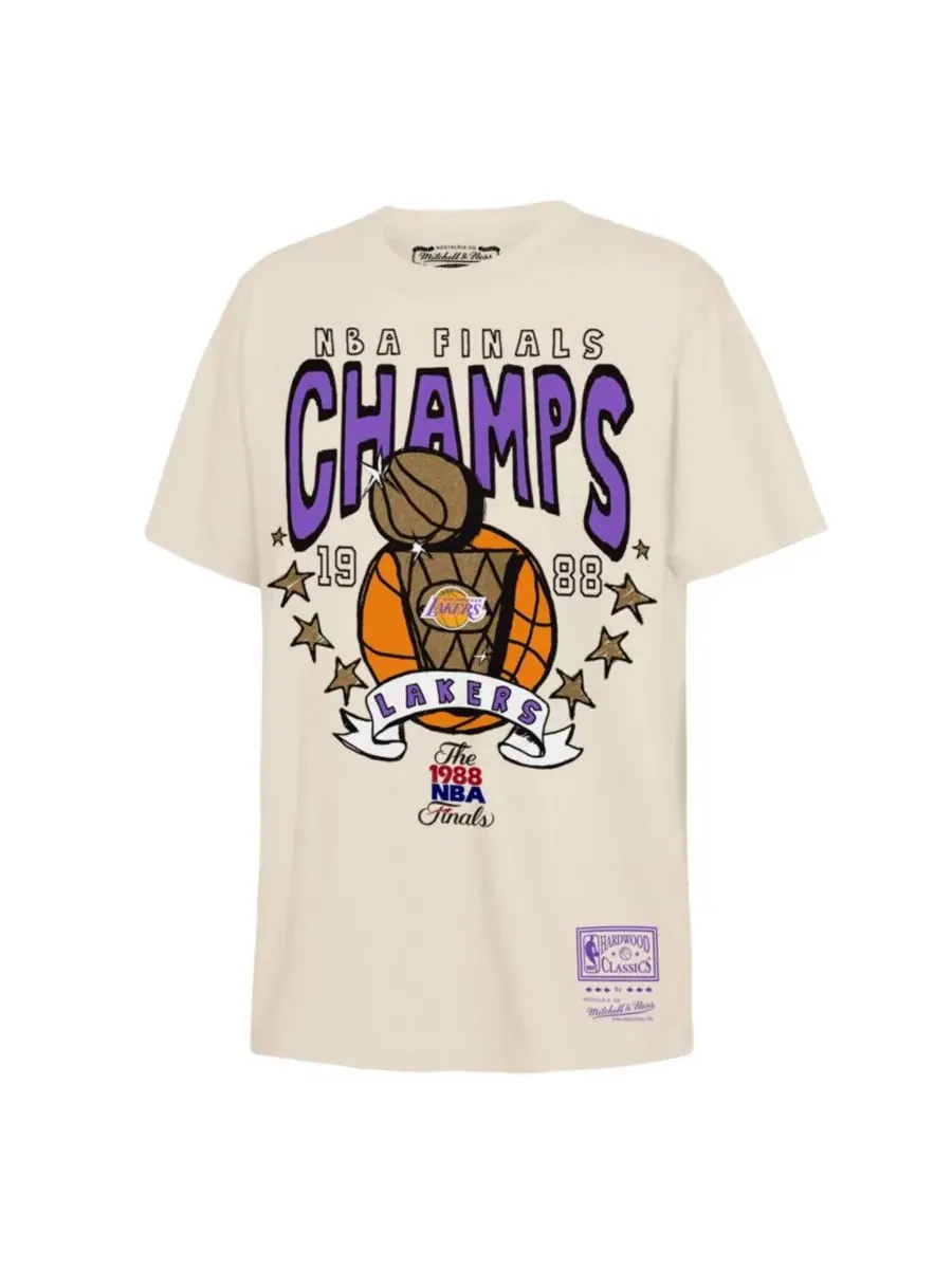 Футболка с принтом 1988 NBA Finals Champions Hardwood Classics History Mitchell & Ness