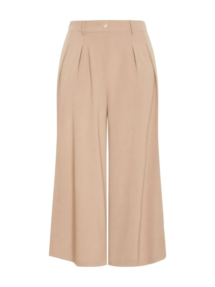 Брюки Abbigail Wide Leg CITY CHIC, Taupe Melange — изображение 4 из 5