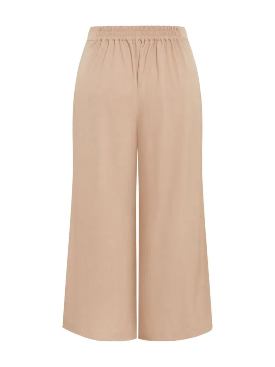 Брюки Abbigail Wide Leg CITY CHIC, Taupe Melange — изображение 5 из 5