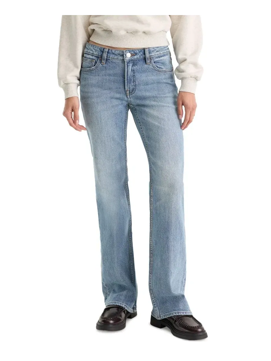 Джинсы свободного кроя с заниженной талией Vintage Slouchy Low Loose Jeans Good American, Mesa