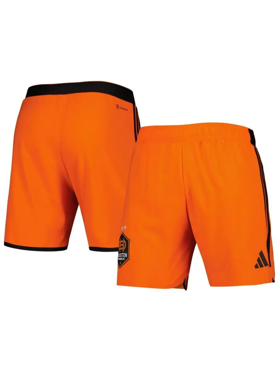 Adidas Мужские оранжевые шорты AEROREADY Authentic Houston Dynamo FC 2023 Away