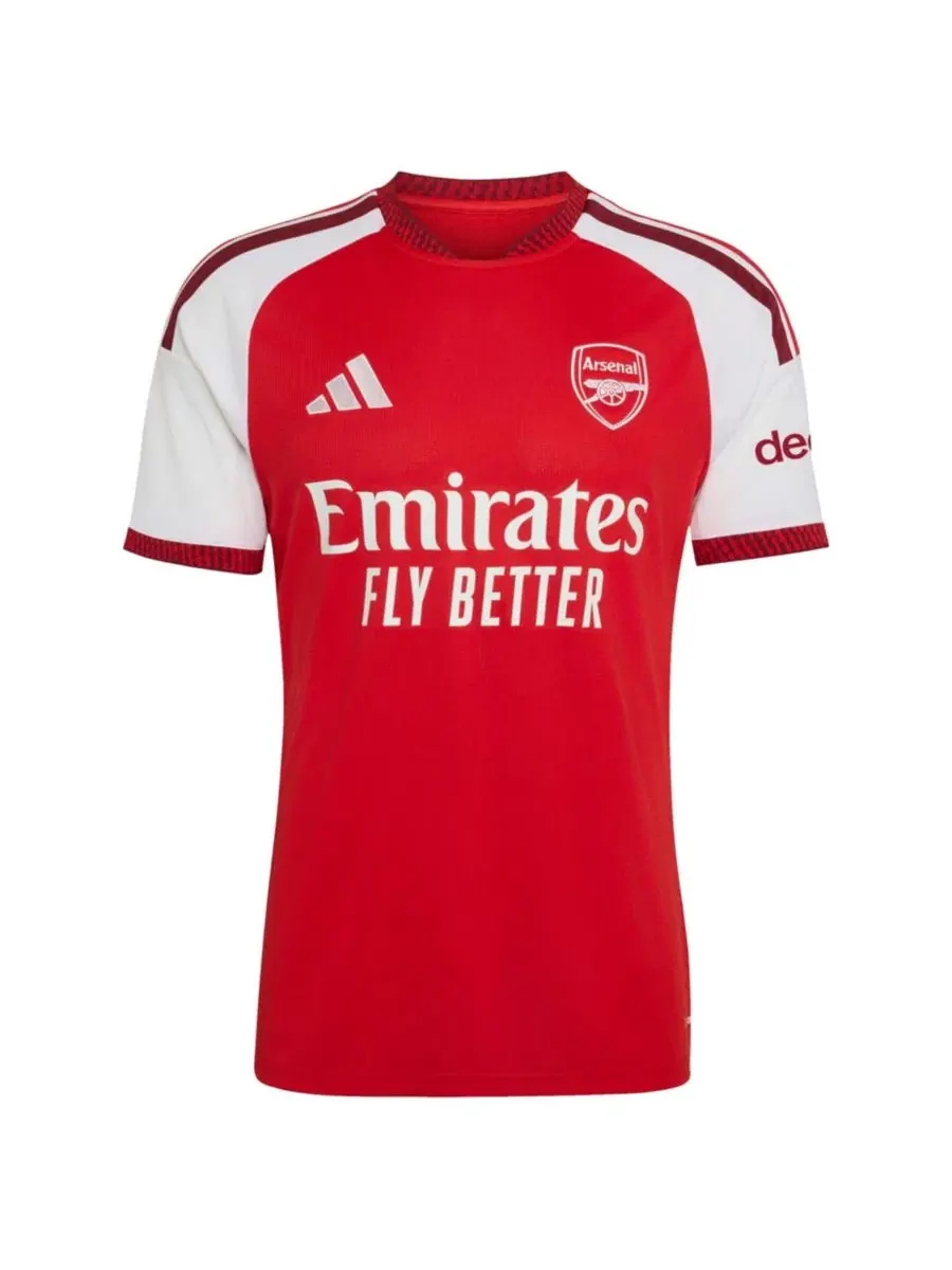 Футболка Declan Rice Red Arsenal 2026/27 Home Replica Jersey adidas — изображение 2 из 3, красный