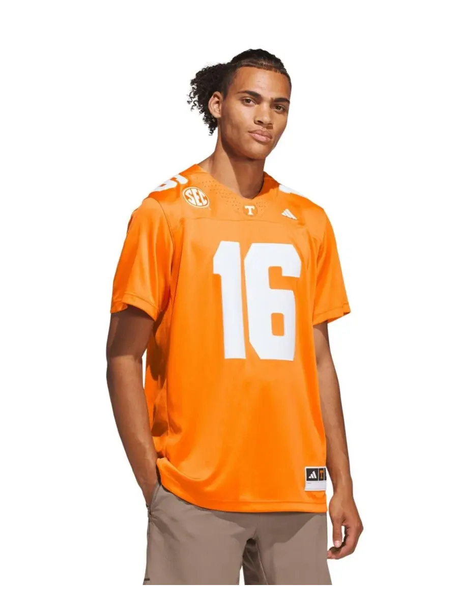 Футболка с v-образным вырезом Premier Jersey Peyton Manning Tennessee Volunteers adidas