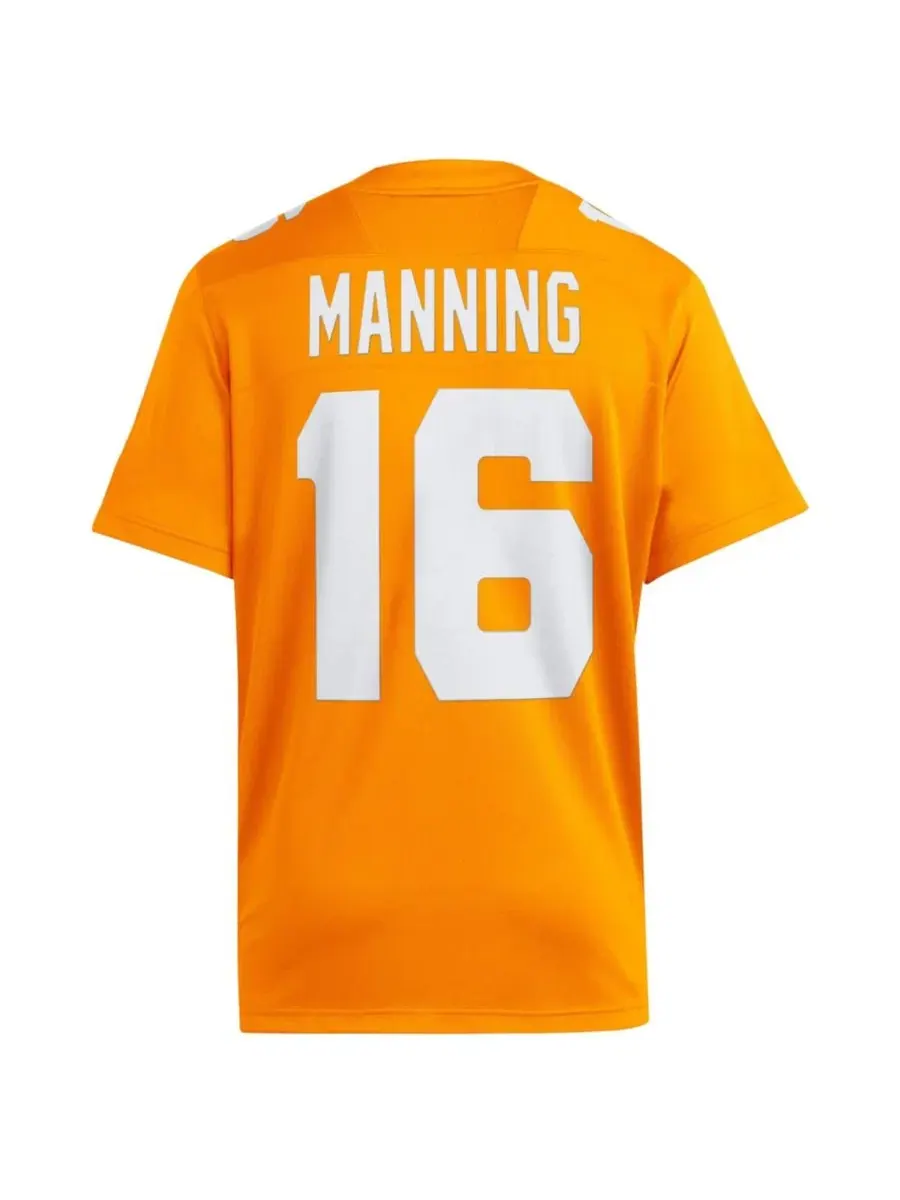 Футболка с v-образным вырезом Premier Jersey Peyton Manning Tennessee Volunteers adidas — изображение 3 из 5, оранжевый