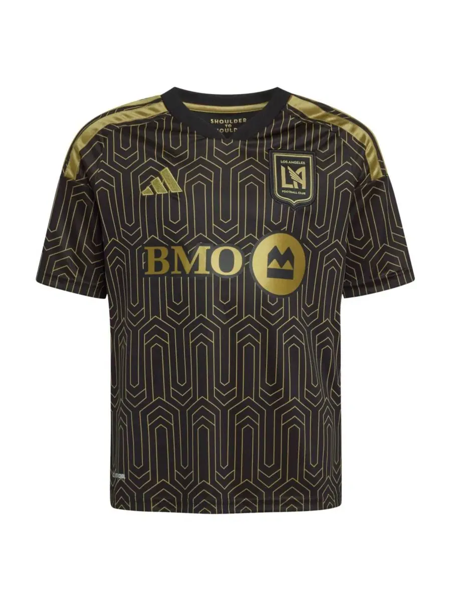 Футболка Denis Bouanga Black LAFC 2026 Primary Kit Replica Jersey adidas — изображение 2 из 3, черный