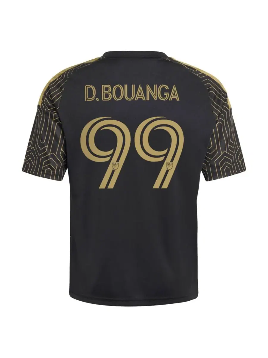Футболка Denis Bouanga Black LAFC 2026 Primary Kit Replica Jersey adidas — изображение 3 из 3, черный