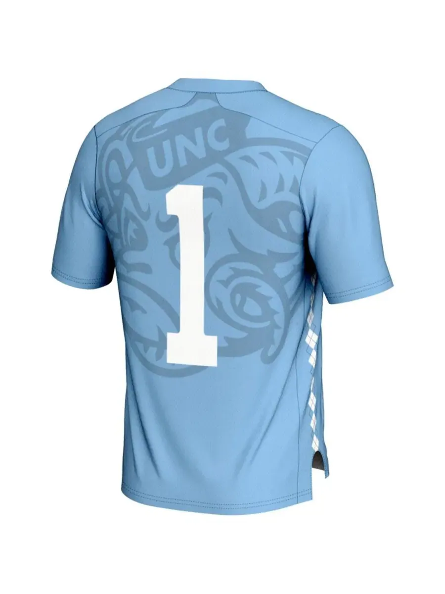 Легкая футболка-джерси с V-образным вырезом North Carolina Tar Heels Lightweight Men's Lacrosse — изображение 3 из 3
