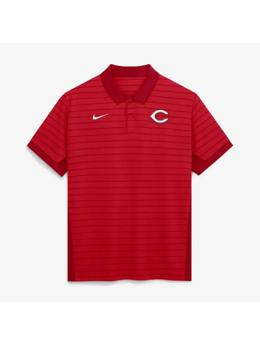 Поло Dri-FIT с полосатым принтом Nike