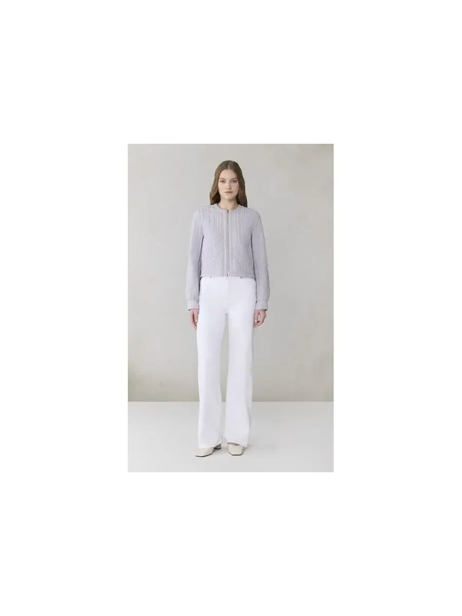 Женская куртка REITA свободного кроя из мягкого нейлона с утеплителем Soia & Kyo, Dusted Lavender — изображение 4 из 6