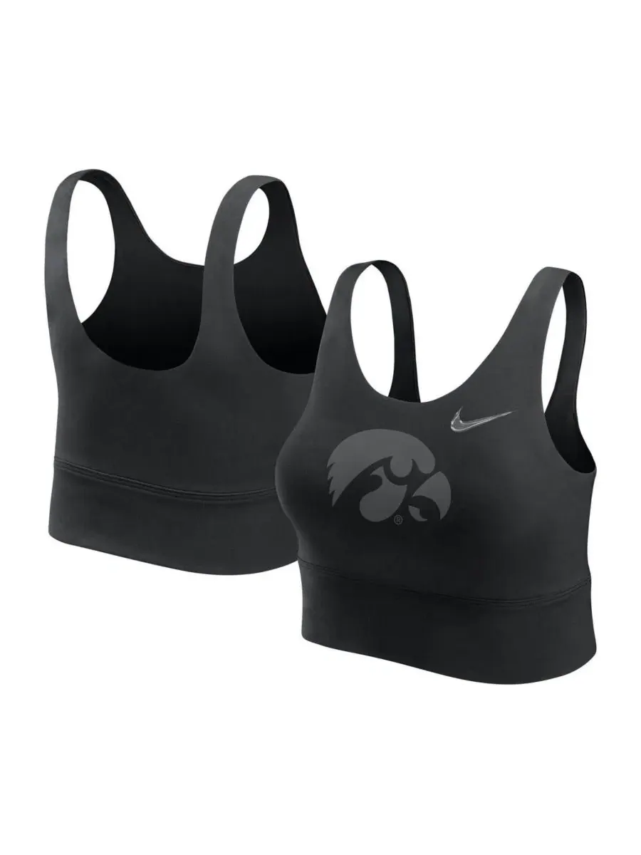Спортивный бюстгальтер Nike Dri-FIT с длинной линией низа