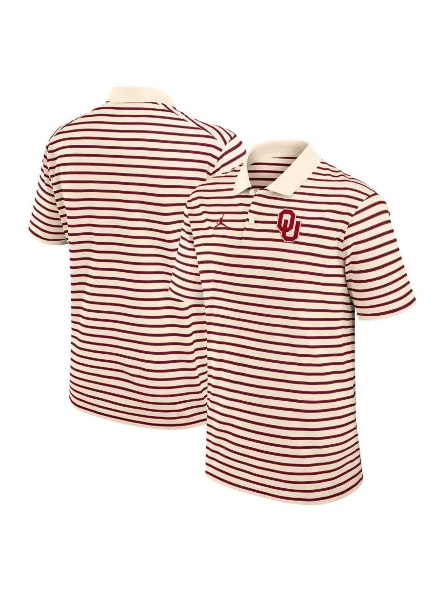 Мужская поло-рубашка с принтом Oklahoma Sooners Jordan