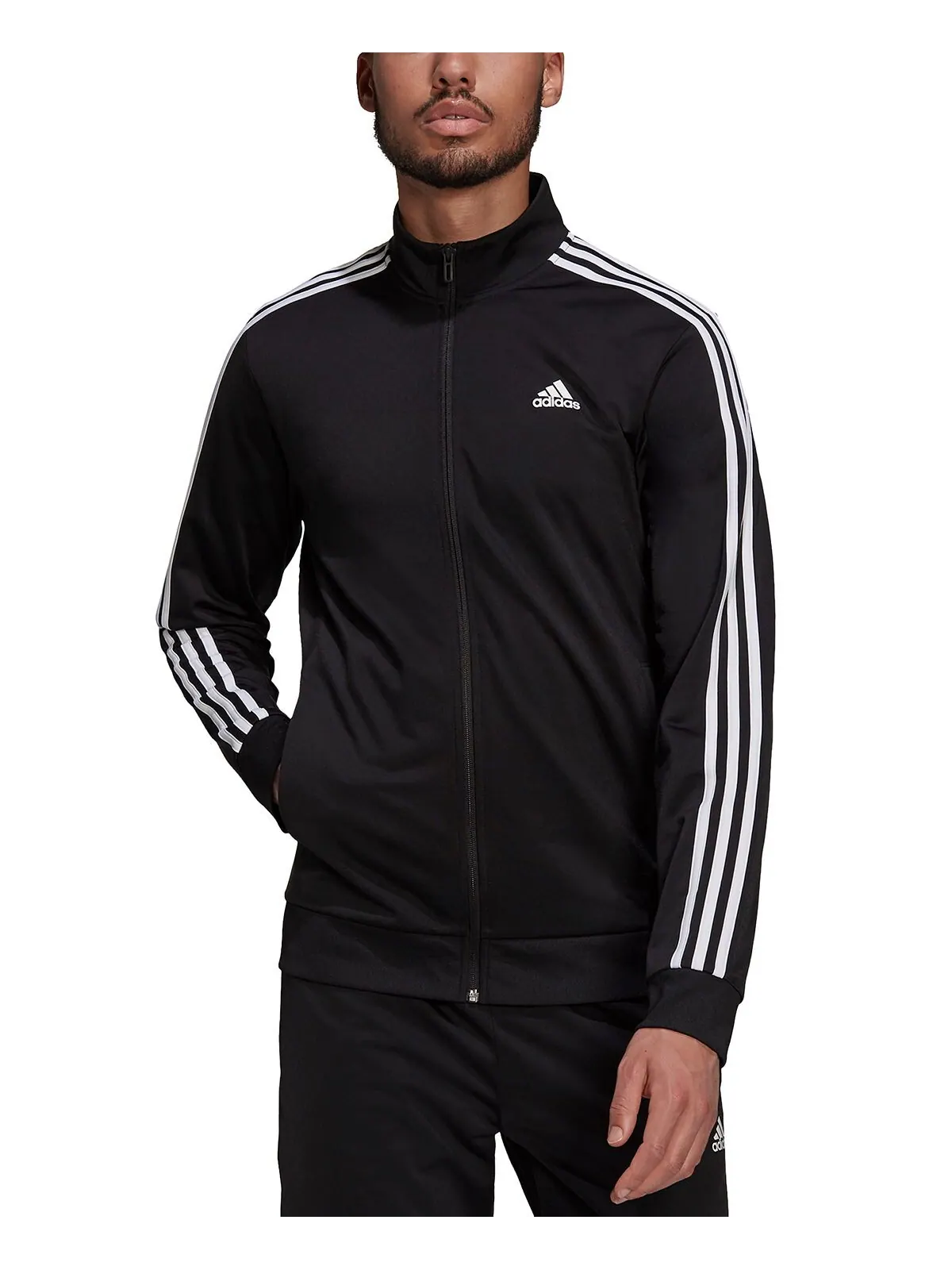 Мужская спортивная куртка из трикотажа adidas