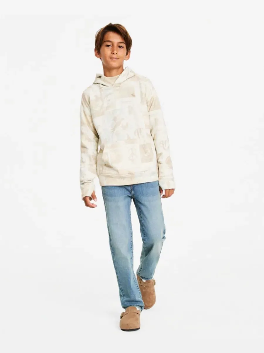 Комплект из худи, футболки и джинсов с принтом World Champion Bike Tee abercrombie kids, For Real — изображение 10 из 12