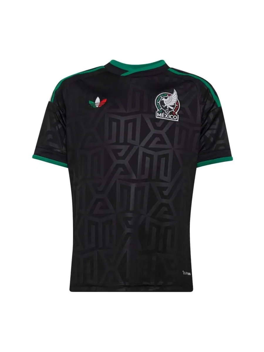 Футболка с коротким рукавом Mexico National Team 2026 Third Replica Jersey adidas — изображение 2 из 3, черный