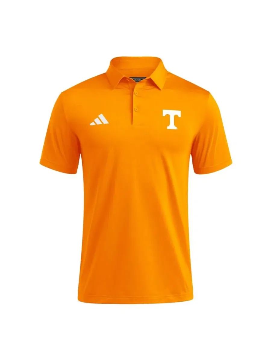 Поло Ultimate 365 Solid с вышивкой, Tennessee Volunteers adidas — изображение 2 из 3, оранжевый