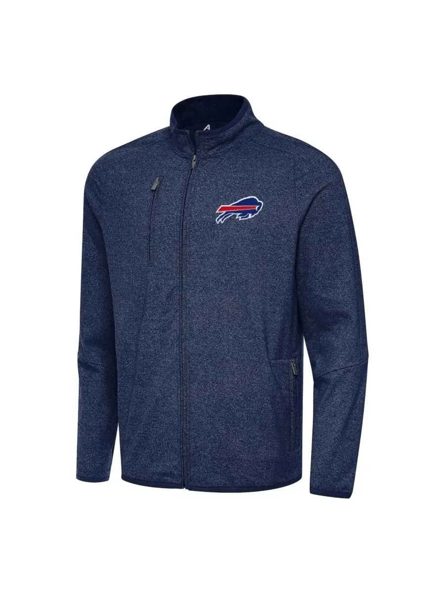 Куртка на молнии с вышитым логотипом Buffalo Bills Antigua