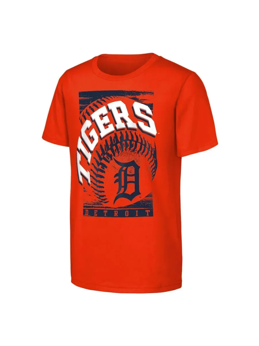 Футболка с принтом Speed Pitch Detroit Tigers Outerstuff