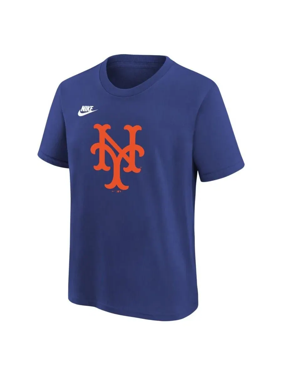 Футболка с принтом команды New York Mets Nike — изображение 2 из 3, королевский